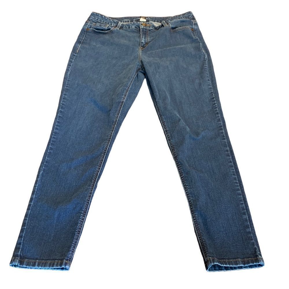 Lane Bryant Women’s Plus Straight Jeans Size 16 R